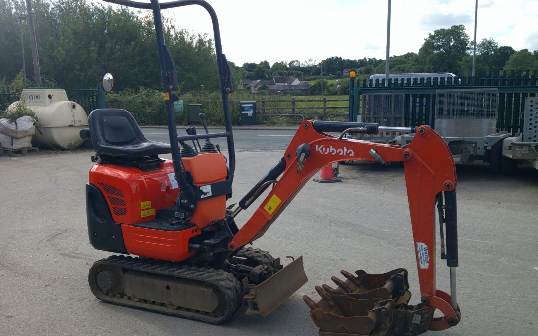 Kubota KX008-3 (£8,500 + VAT)